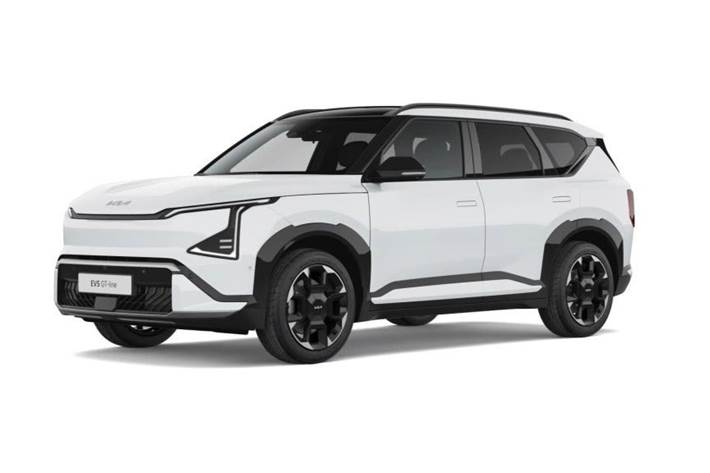 Hvid Kia EV5 fra 2026