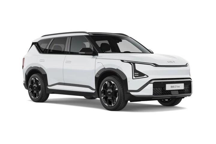 Hvid Kia EV5 fra 2026