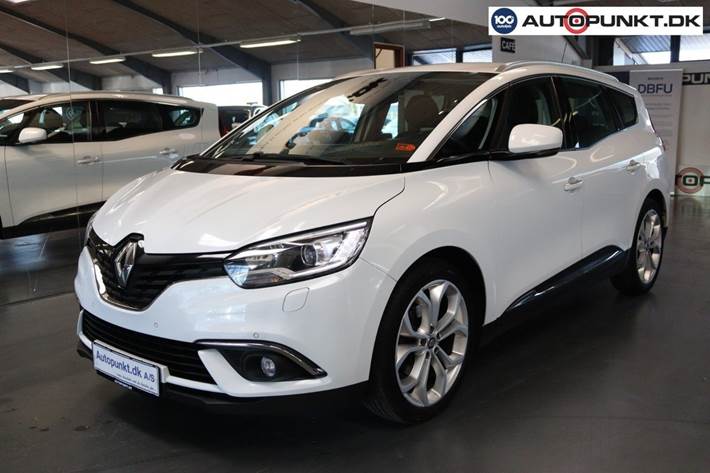 Hvid Renault Grand Scenic IV fra 2018