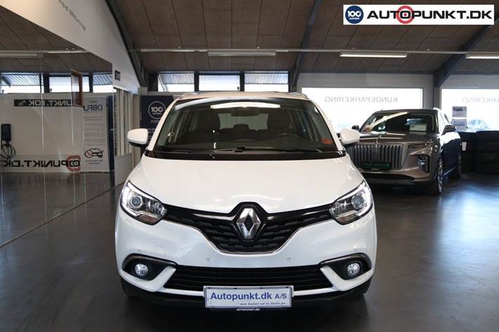 Hvid Renault Grand Scenic IV fra 2018