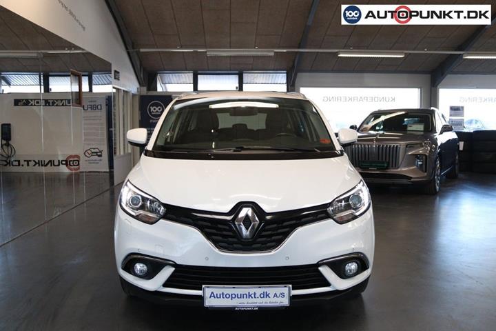 Hvid Renault Grand Scenic IV fra 2018