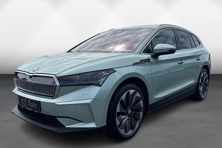 Grøn Skoda Enyaq fra 2022