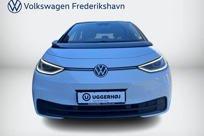Hvid VW ID.3 fra 2021