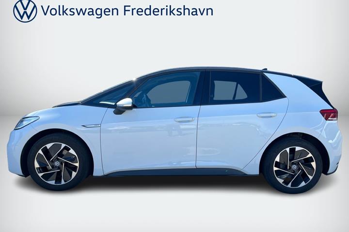 Hvid VW ID.3 fra 2021