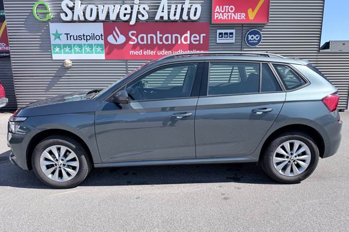 Grå Skoda Kamiq fra 2022