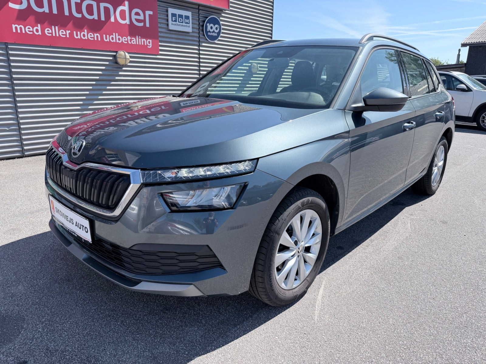 Grå Skoda Kamiq fra 2022