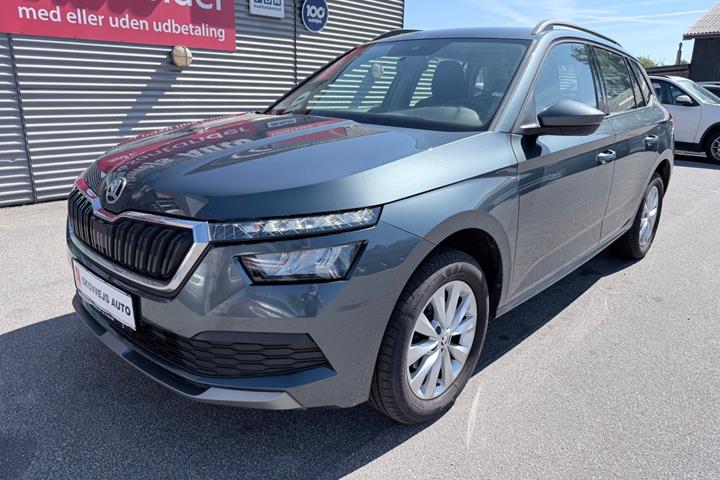 Grå Skoda Kamiq fra 2022