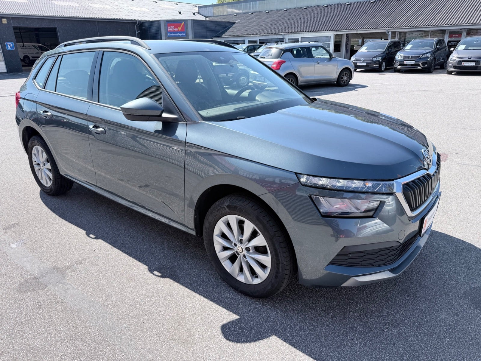 Grå Skoda Kamiq fra 2022