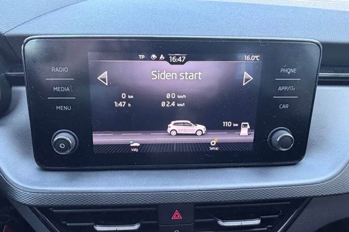 Grå Skoda Kamiq fra 2022