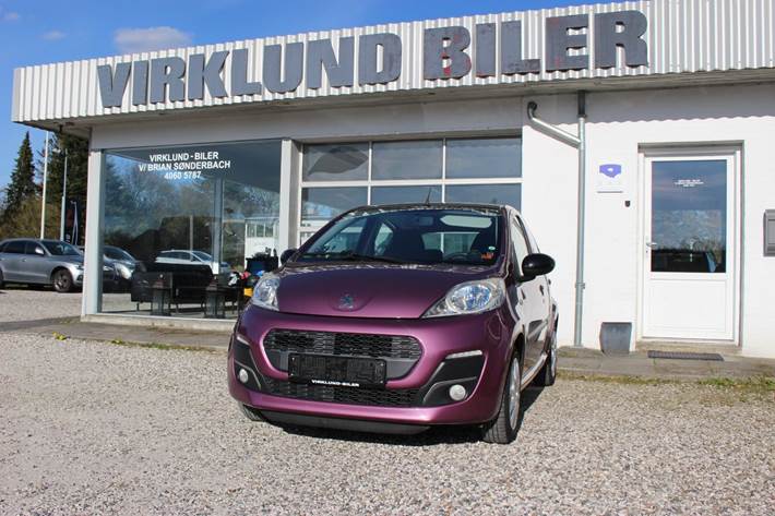 Lilla Peugeot 107 fra 2013
