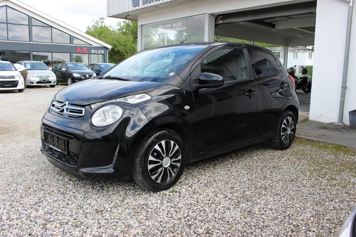 Sort Citroën C1 fra 2017 set udefra
