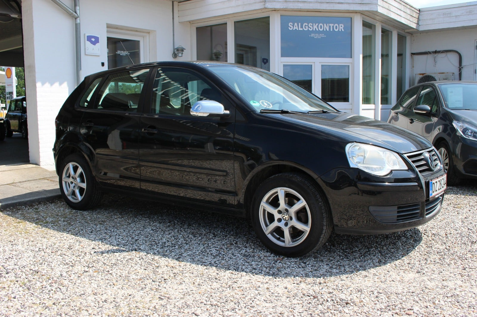 Sort VW Polo fra 2008