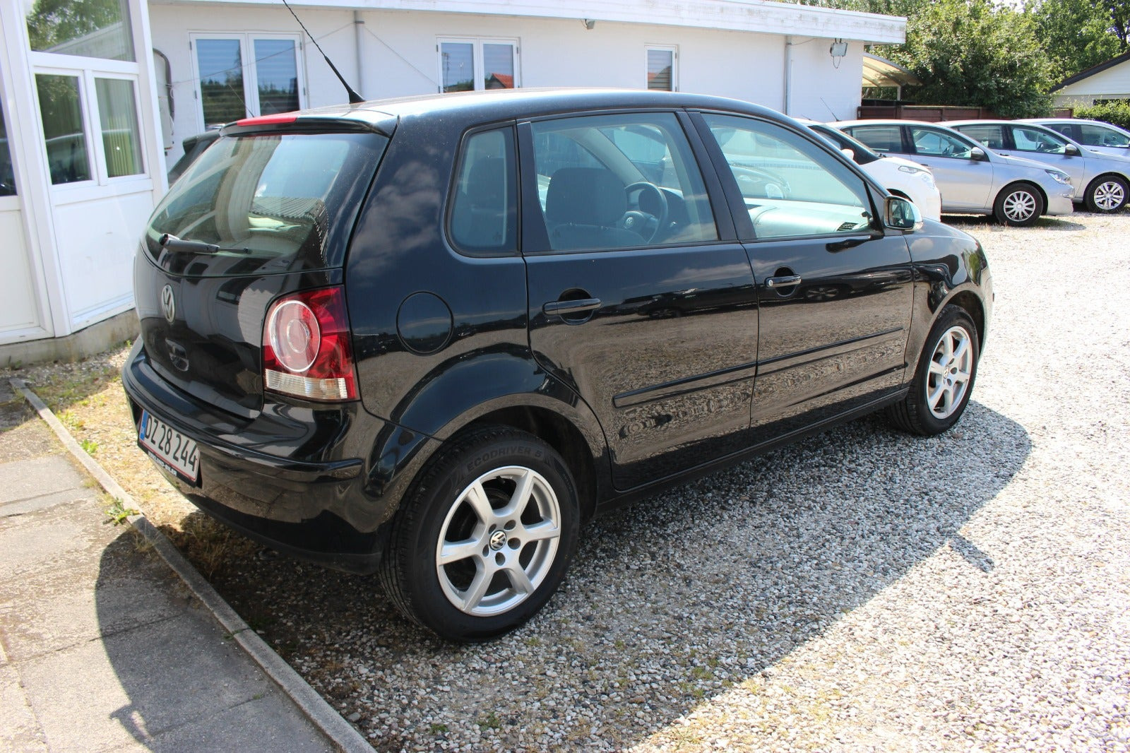 Sort VW Polo fra 2008
