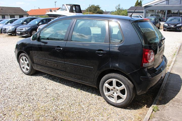 Sort VW Polo fra 2008