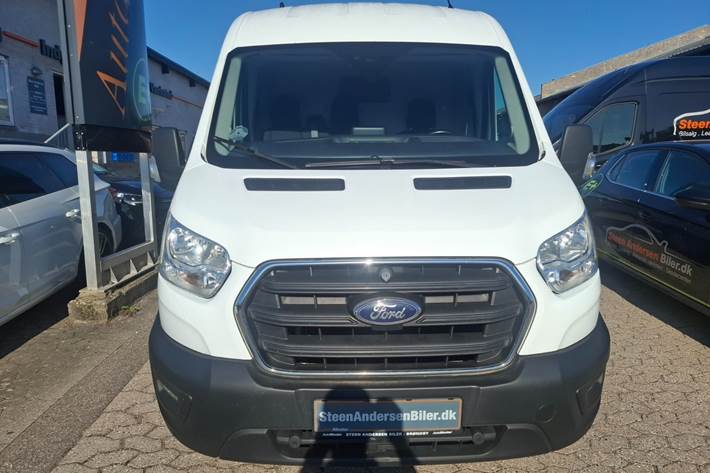 Hvid Ford Transit 350 L2 Van fra 2020