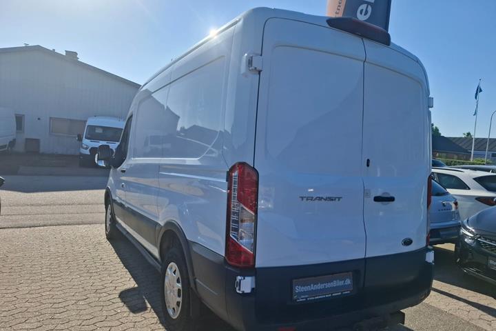 Hvid Ford Transit 350 L2 Van fra 2020