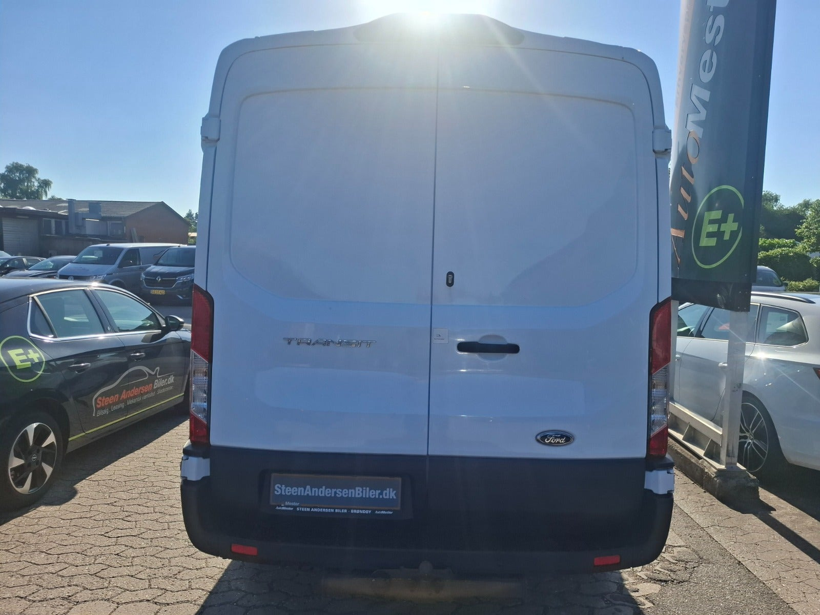 Hvid Ford Transit 350 L2 Van fra 2020