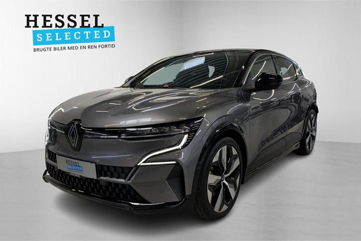 Grå Renault Megane E-Tech fra 2023 set udefra