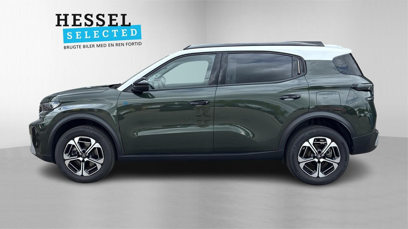 Grøn Citroën e-C3 Aircross fra 2025