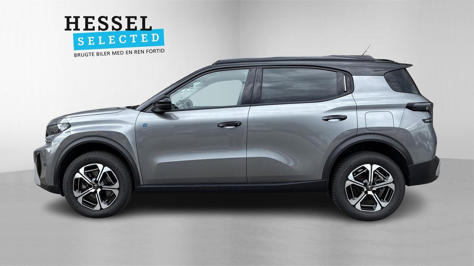 Sølv Citroën e-C3 Aircross fra 2025