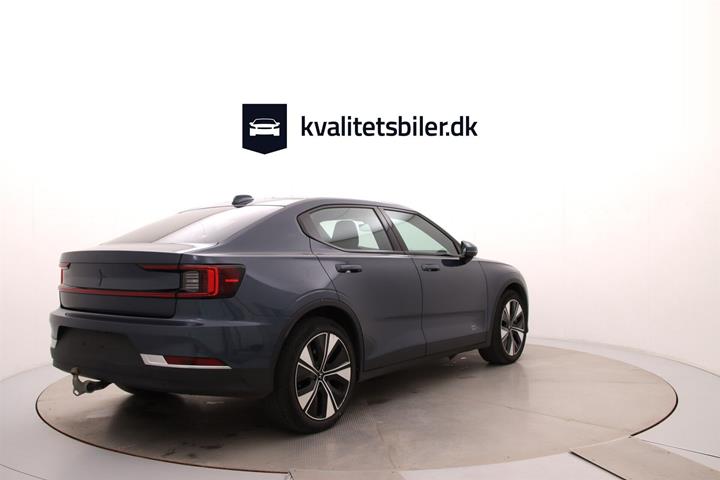 Blå Polestar 2 fra 2023