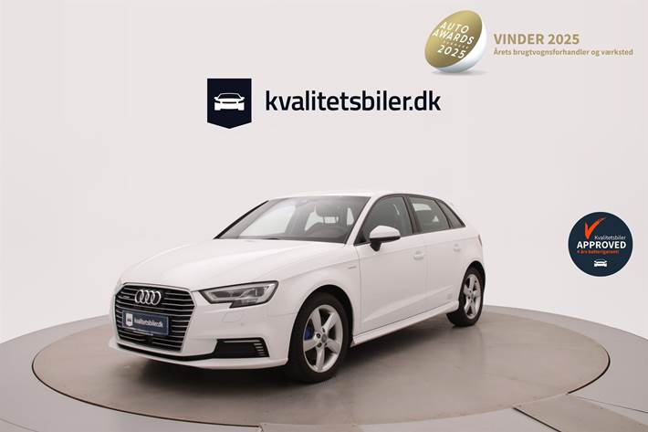 Hvid Audi A3 fra 2021