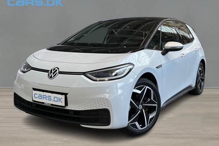 Hvid VW ID.3 fra 2021