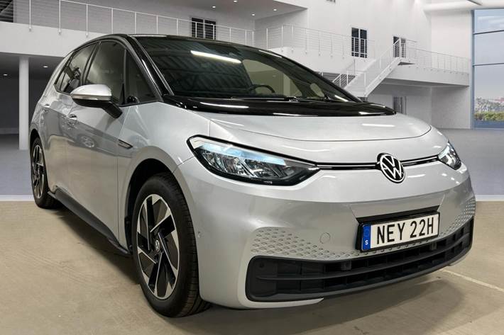 Sølv VW ID.3 fra 2023
