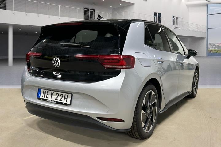Sølv VW ID.3 fra 2023