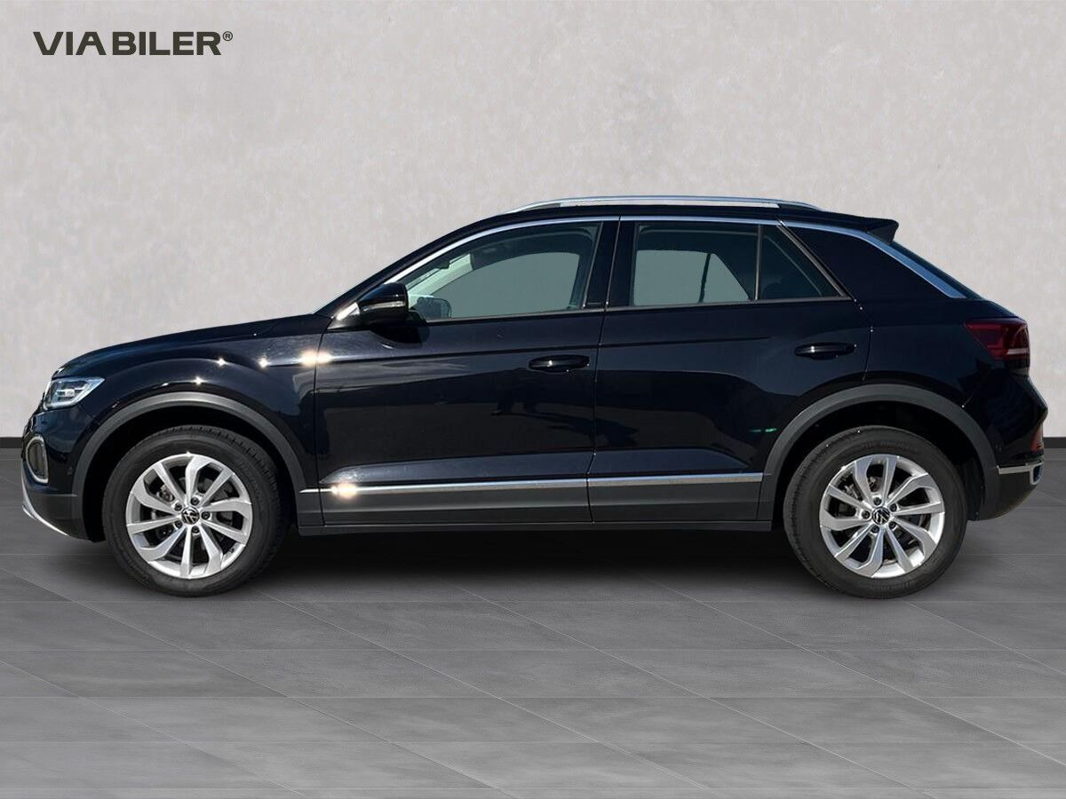 Sort VW T-Roc fra 2022