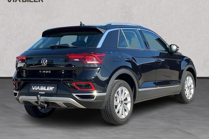 Sort VW T-Roc fra 2022
