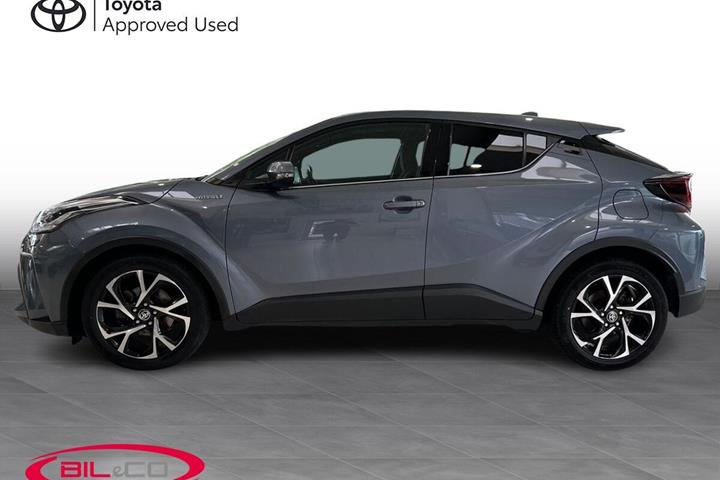 Grå Toyota C-HR fra 2020
