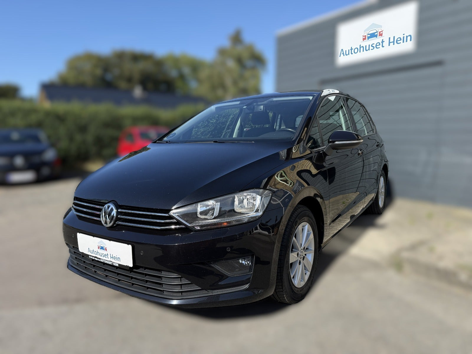 Sort VW Golf Sportsvan fra 2016