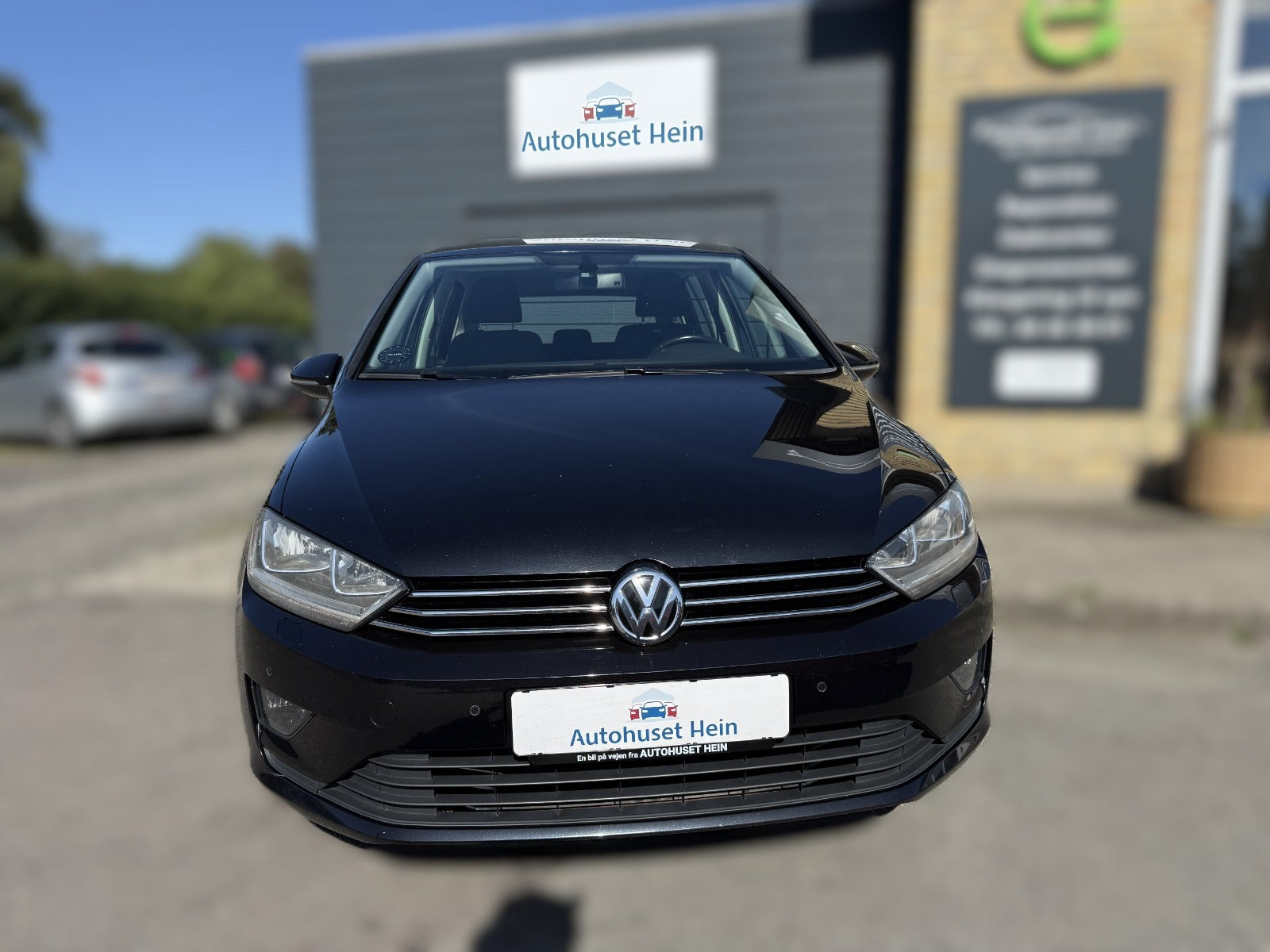 Sort VW Golf Sportsvan fra 2016