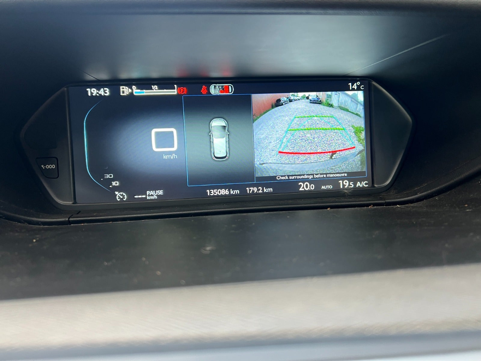 Brun Citroën C4 Picasso fra 2013