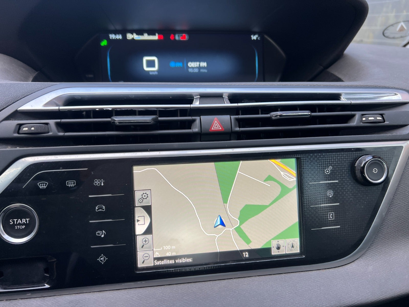 Brun Citroën C4 Picasso fra 2013