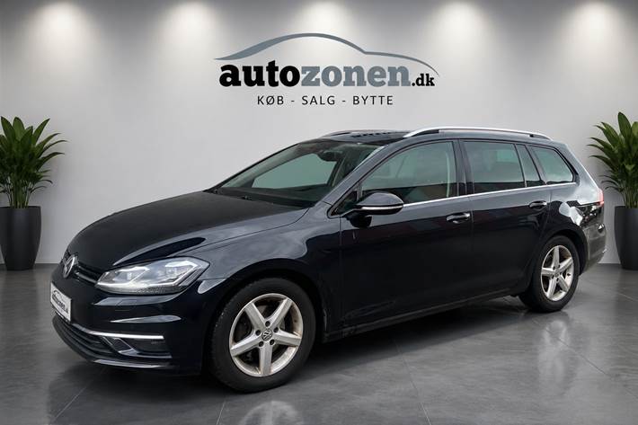 Sort VW Golf VII fra 2018
