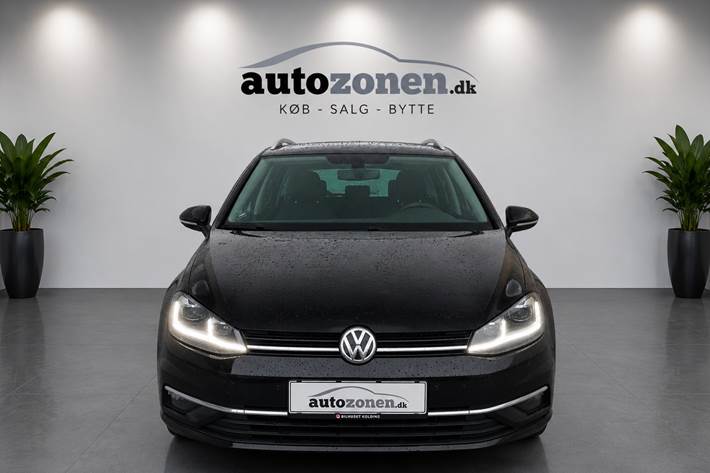 Sort VW Golf VII fra 2018
