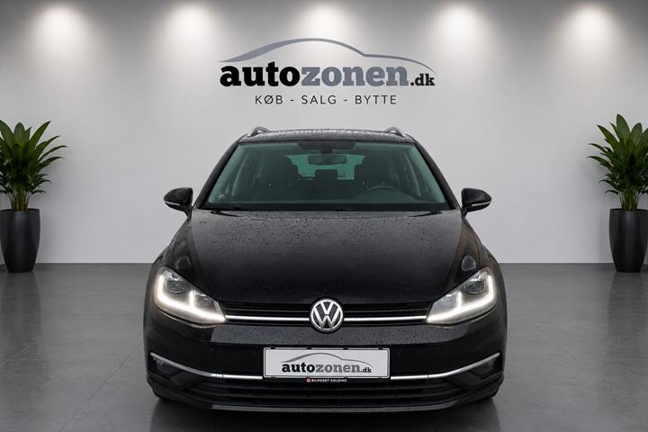 Sort VW Golf VII fra 2018