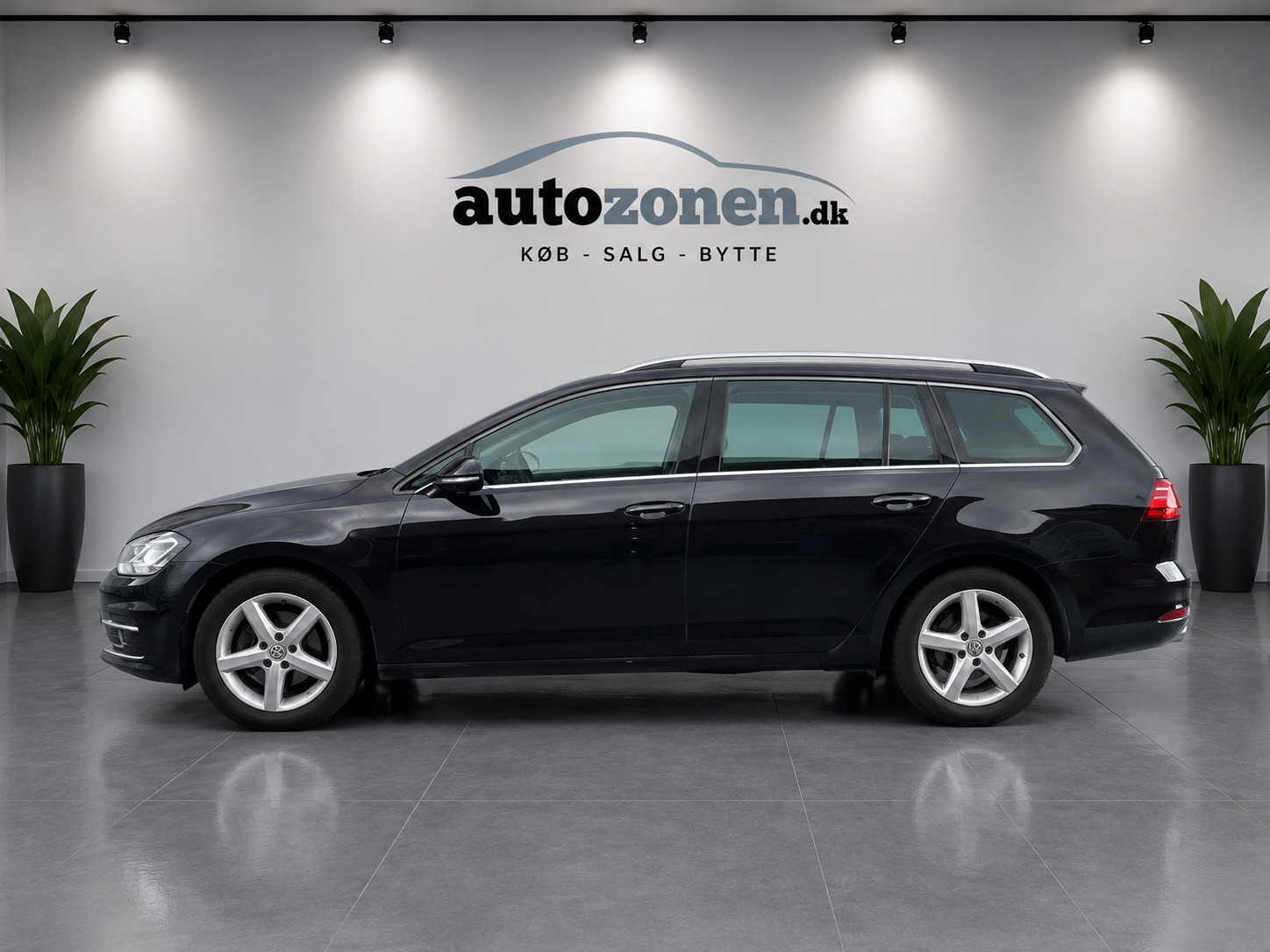 Sort VW Golf VII fra 2018