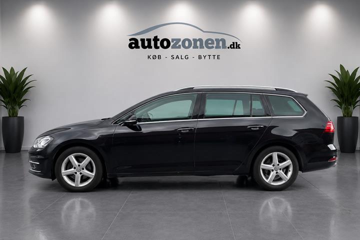 Sort VW Golf VII fra 2018