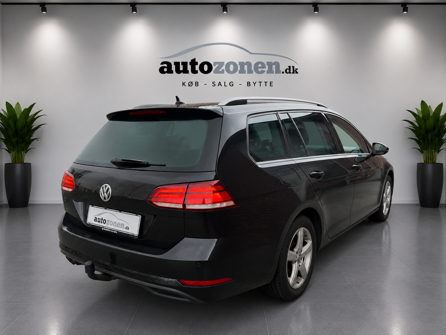 Sort VW Golf VII fra 2018