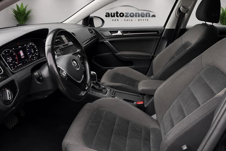 Sort VW Golf VII fra 2018