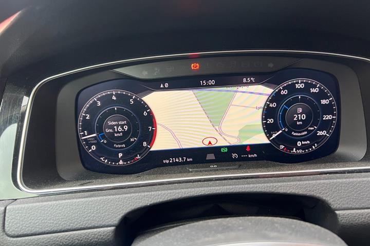 Sort VW Golf VII fra 2018