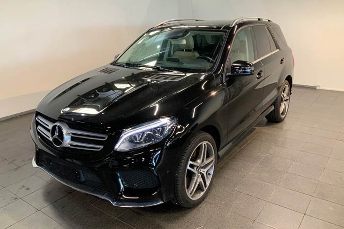Sort Mercedes GLE350 d fra 2016