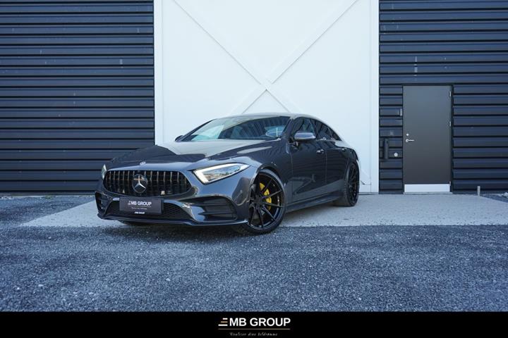 Sort Mercedes CLS400 d fra 2018 set udefra