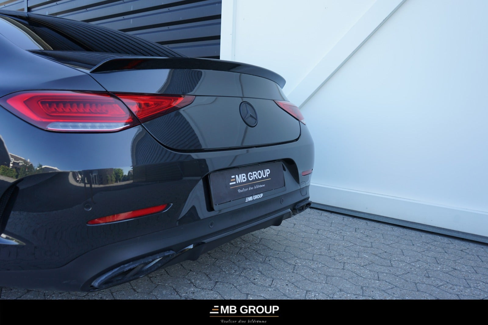 Sort Mercedes CLS400 d fra 2018