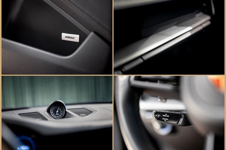 Blå Porsche 911 Carrera 4S fra 2020