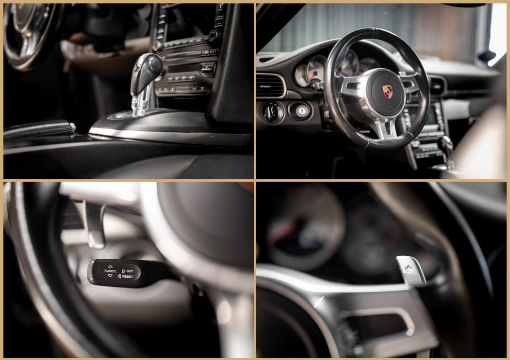 Sort Porsche 911 Carrera 4S fra 2009