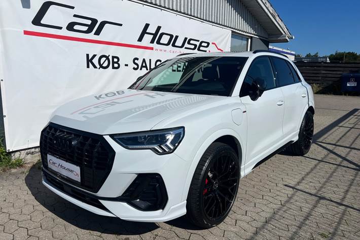 Hvid Audi Q3 fra 2021